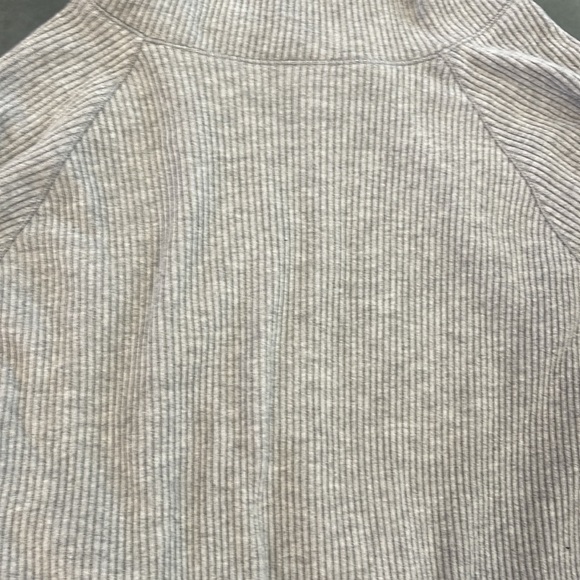 Calvin Klein Performance Womens Ribbed Funnel Neck Sweater Top Plus Size - Picture 4 of 5
